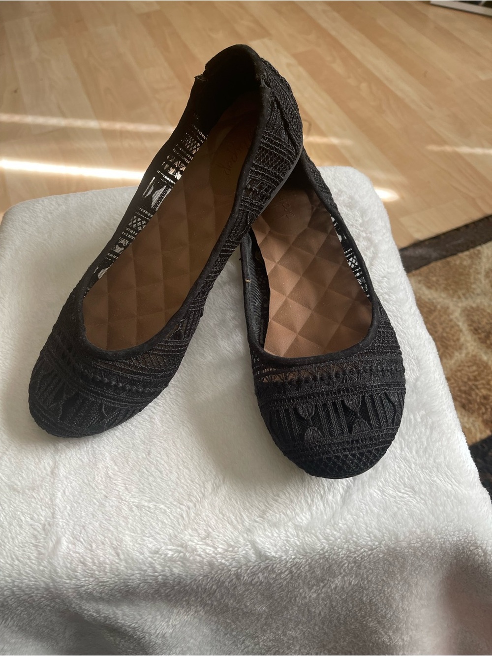Lacey black flats - Picture 5 of 5